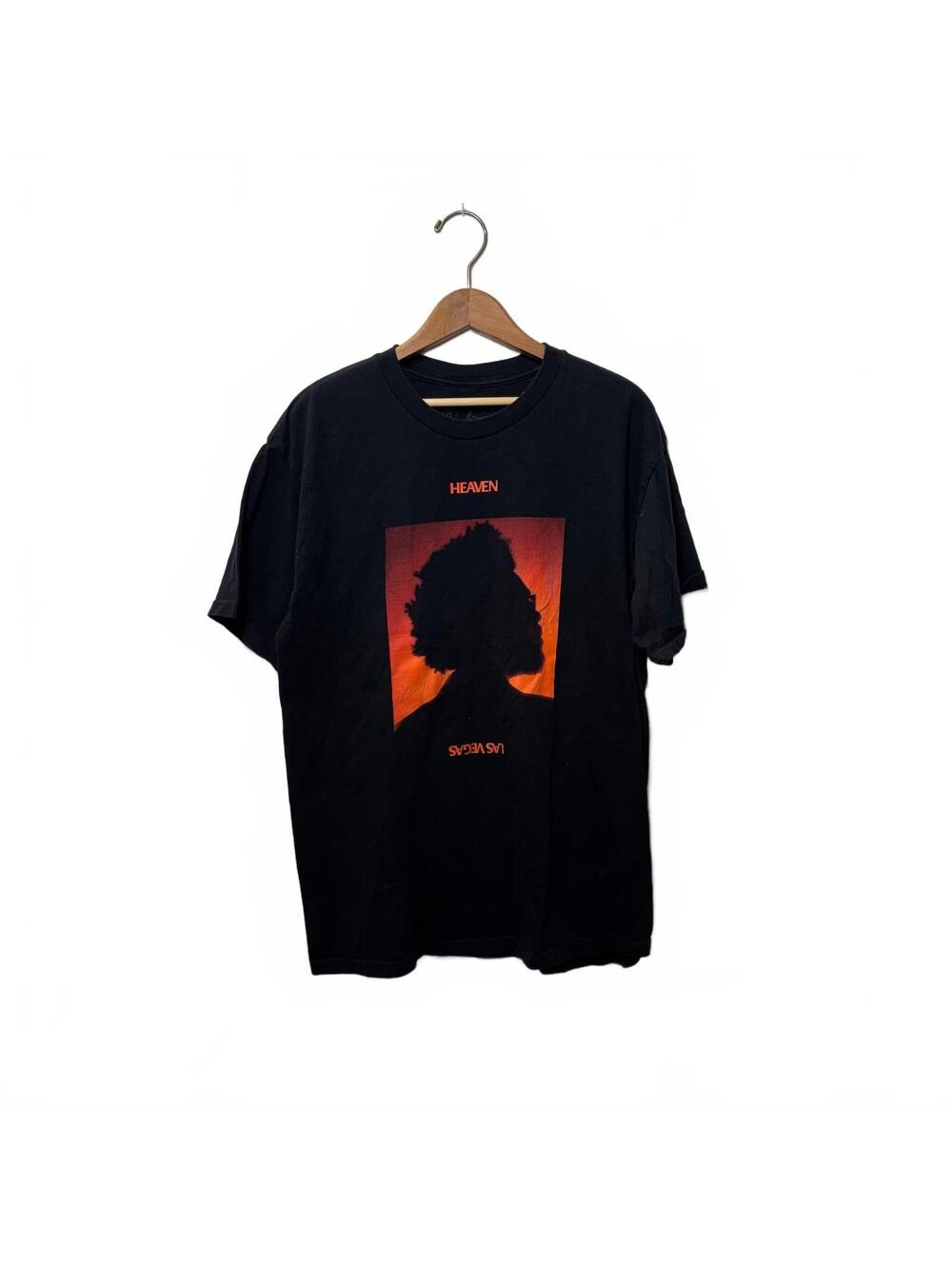 The Weeknd Heaven Or Las Vegas Profile Graphic Tee Size L